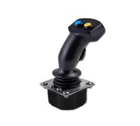Posicionamiento de resistencia de varilla de empuje 61A2 de un solo eje con sensación de engranaje central, mango basculante Hall, joystick industrial, varilla de empuje for yate de crucero inteligent