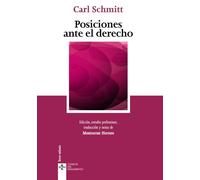 Posiciones ante el derecho (Clásicos - Clásicos del Pensamiento)