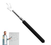 Posinter Sticks - Puntero de Maestro retráctil para la Escuela Primaria, telescópico para Las lecciones | Mano recuperable Hecha de Metal, Longitud extendida 21.7 Pulgadas, Presentación de Man