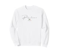 Positano Italia Costa Amalfi Blanca Sudadera