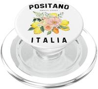 Positano Italiano Fruta Flor Limón Arte Italia Amalfi Italia PopSockets PopGrip para MagSafe