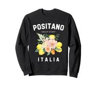 Positano Italiano Fruta Flor Limón Arte Italia Amalfi Italia Sudadera