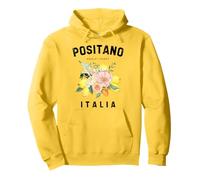 Positano Italiano Fruta Flor Limón Arte Italia Amalfi Italia Sudadera con Capucha