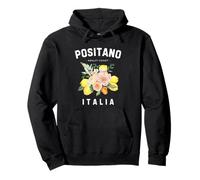 Positano Italiano Fruta Flor Limón Arte Italia Amalfi Italia Sudadera con Capucha