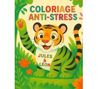 Positif dés tout-petit: 50 coloriages mignons pour enfants de 3 à 7 ans, animaux-nature-mot positifs