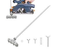 Positioning Calipers - Guía de medición ajustable de carril, alta precisión mantenimiento de corte de herramientas, herramientas de diseño de madera | Circular Saw Guide For Furniture Making Home