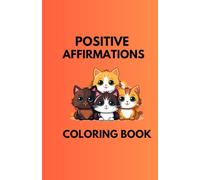 Positive affirmation Cat colouring book