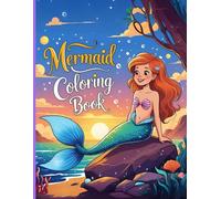 Positive Affirmations Mermaid Coloring Book (Coloring Books For Kids)