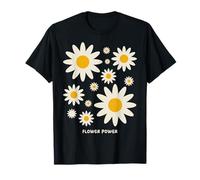 Positive Floral Daisy Flower, Inspirational, Flower Power Camiseta