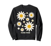 Positive Floral Daisy Flower, Inspirational, Flower Power Sudadera