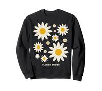 Positive Floral Daisy Flower, Inspirational, Flower Power Sudadera