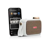 Positive Grid Spark GO Pearl 5 W Amplificatore Smart Ultra portatile per Chitarra, amplificatore per cuffie e altoparlante Bluetooth con App Smart per Chitarra elettrica, acustica o Basso - Perlado