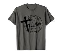 Positive Mind Vibes Life - Cita Cristiana inspiradora Camiseta