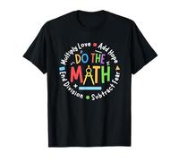 Positive Quote Inspiring Saying Love Hope Fear Do The Math Camiseta