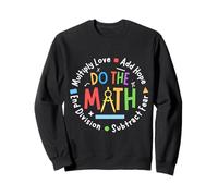 Positive Quote Inspiring Saying Love Hope Fear Do The Math Sudadera