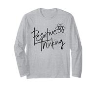Positive Thinking Sign Think Like a Proton Be Positive Quote Manga Larga