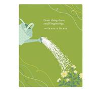 Positively Green Greeting Cards: Baby Shower - Great things have small beginnings (Pack of 6)