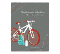Positively Green Greeting Cards: Birthday - All good things are wild and free (Pack of 6)
