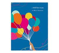 Positively Green Greeting Cards: Birthday - Hold fast to joy (Pack of 6)