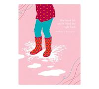 Positively Green Greeting Cards: Birthday - She loved life and it loved her right (Pack of 6)
