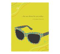 Positively Green Greeting Cards: Birthday - The sun shines for you today (Pack of 6)