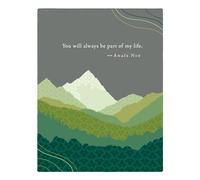 Positively Green Greeting Cards: Father's Day - You will always be part of my life (Pack of 6)