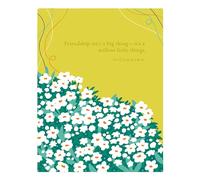 Positively Green Greeting Cards: Friendship - "Friendship isn't a big thing - it's a million little things" - Unknown (Pack of 6)