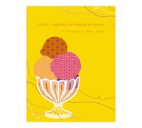 Positively Green Greeting Cards: Friendship - Life is…made by the friends we choose (Pack of 6)
