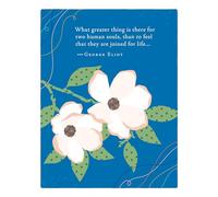 Positively Green Greeting Cards: Love - What greater thing is there for two (Pack of 6)