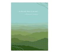 Positively Green Greeting Cards: Sympathy - In the End, There Is No End (Pack of 6)
