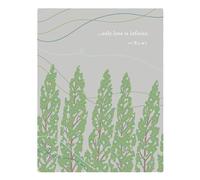 Positively Green Greeting Cards: Sympathy - Only love is infinite (Pack of 6)