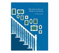 Positively Green Greeting Cards: Sympathy - The ones we love are always (Pack of 6)