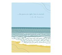 Positively Green Greeting Cards: Sympathy - The poets are right, love is eternal (Pack of 6)
