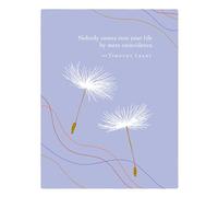 Positively Green Greeting Cards: Thank You - Nobody comes into your life by (Pack of 6)