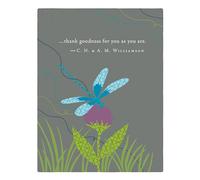 Positively Green Greeting Cards: Thank You - Thank goodness for you as you are (Pack of 6)