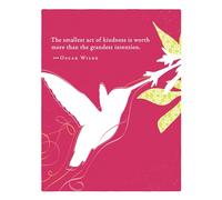 Positively Green Greeting Cards: Thank You - The smallest act of kindness is (Pack of 6)