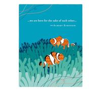 Positively Green Greeting Cards: Thank You - We are here for the sake of each other (Pack of 6)