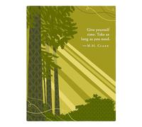 Positively Green Greeting Cards: Tough Times - Give yourself time. Take as long as you (Pack of 6)