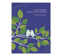 Positively Green Greeting Cards: Tough Times - You're not alone. There's no (Pack of 6)