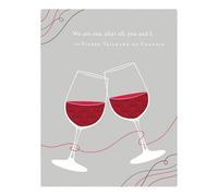 Positively Green Greeting Cards: Valentine's Day - We are one, after all, you and I (Pack of 6)