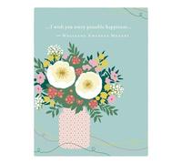 Positively Green Greeting Cards: Wedding Shower - I wish you every possible happiness (Pack of 6)