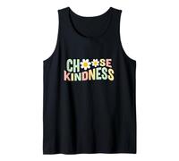 Positividad edificante Elige bondad Linda Margarita Flor Camiseta sin Mangas