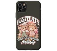Positivity is The Art of Blooming in Adversity Teddy Bears Carcasa para iPhone 11 Pro MAX