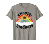 Positivo Anti Bullying Rainbow Peace Hippie Elegir Amabilidad Camiseta