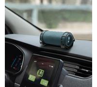 POSKART Soporte de altavoz de coche compatible con JBL Flip 7/Flip 6/Flip 5/Flip 4/Tuner 2/Bushnell Wingman Golf, soporte de metal adhesivo para altavoz para coche y camión