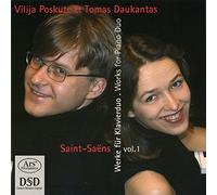 Poskute,Vilija - Camille Saint-Saëns: Werke für Klavierduo, Vol.1