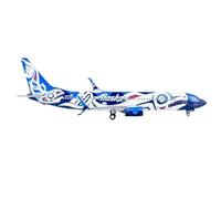 POSMRWK maquetas de Aviones a Escala Escala 1:400 For GJASA2213 Alaska Airlines 737-800 N559AS Modelo De Avión Metal Fundido Presión Avión De Juguete Aviación En Miniatura Modelo de un Solo avión