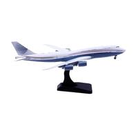 POSMRWK maquetas de Aviones a Escala For Qatar Amiri Flight Boeing B747-8 (BBJ) Avión De Metal Fundido A Presión Escala 1:400 Modelo Coleccionable A7-HBJ Modelo de un Solo avión