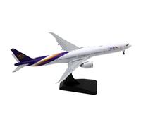 POSMRWK maquetas de Aviones a Escala Modelo Coleccionable A Escala 1:400 para Thai Airways HS-TTA Boeing B777-300ER, Modelo De Avión De Metal con Solapas hacia Abajo Modelo de un Solo avión