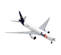POSMRWK Miniatura del avión Adorno Estático N878FD para Modelo De Avión En Escala 1:200 Fundido A Presión para El Boeing 777-200LRF EcoDemonstrator De FedEx Modelo en Miniatura